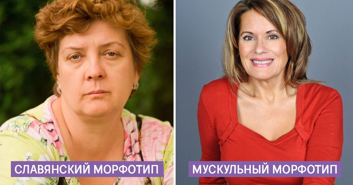 Мускульный тип старения фото