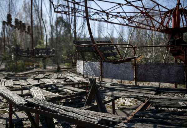 Фото чернобыля до и после